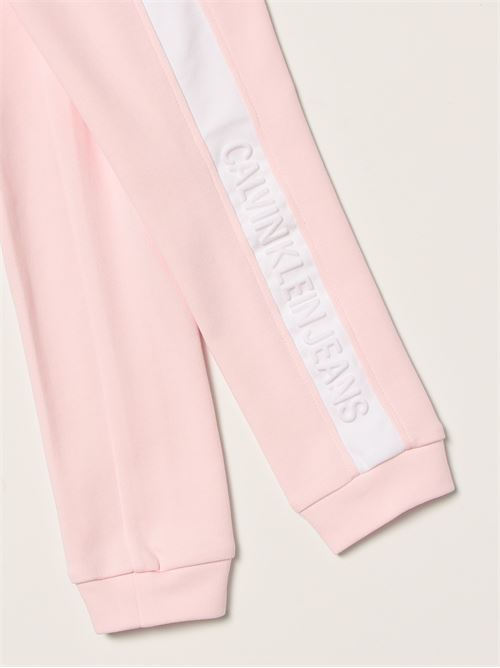 DEBOSSED LOGO SWEATPANTS CALVIN KLEIN JEANS | IG0IG01266/TPA